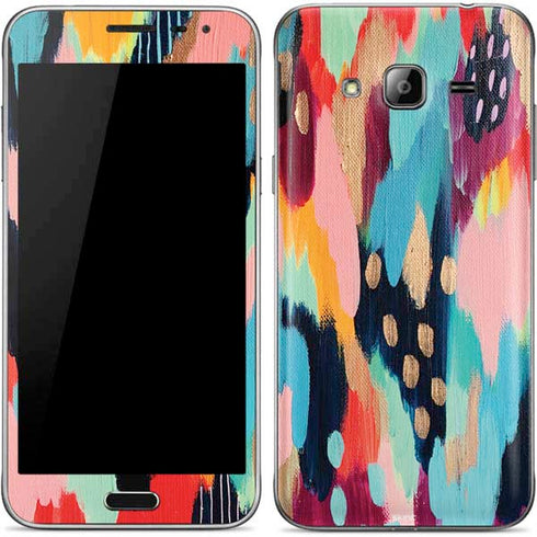 Etta Vee Color Melt Galaxy J3 Skin